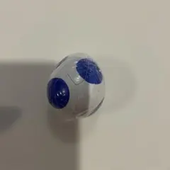 ヨッシー　めじるしアクセサリー　青　あお　ガチャガチャ　めじるし
