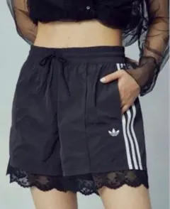 adidas アディダス レーストリム スリーストライプスショートパンツ