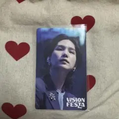 BTS vision festa 福岡　トレカ　入場特典　ユンギ　シュガ BTS SUGA VISION FESTA トレカ - メルカリ