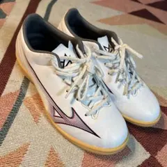 Mizuno フットサルシューズ ホワイト　22センチ
