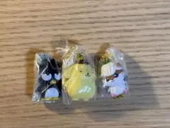 サンリオキャラクターズ マスコット＆グミ バッドばつ丸　プリン　コロコロクリリン