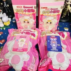 Samuel ぬいぐるみ 2個セット(白と紫)