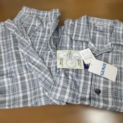 GUNZE チェック柄 パジャマ Lサイズ