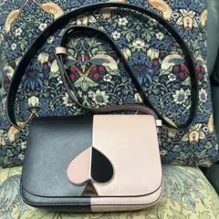 美品　ケイトスペード ニコラ ショルダーバッグ　バイカラー