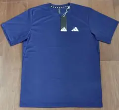 adidas 半袖Tシャツ スポーツウエア メンズL ダークブルー【新品未使用】