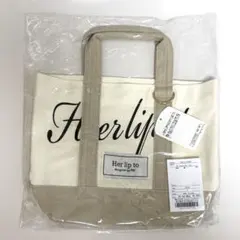 Herlipto ハーリップトゥ ミニトート イエロー ルミネ新宿 新品未使用