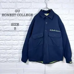 STUDIO SEVEN × GU コラボ ジャケット 中綿 S ネイビー