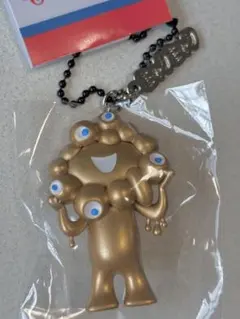新品】大阪関西万博 ミャクミャク ゴールド 金 キーホルダー - メルカリ