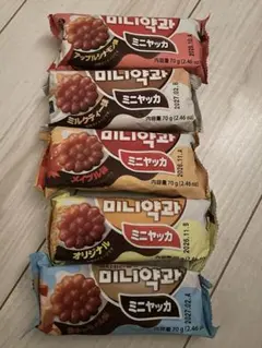 韓国伝統菓子　薬果　ヤッカ　5種類セットのサムネイル