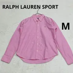 極美品　RALPH LAUREN SPORT オックスフォードBDシャツ ピンク
