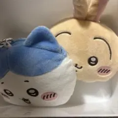 ちいかわ ぬいぐるみパスケースポーチ ハチワレ うさぎ セット