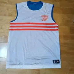 美品☆NBA OKC THUNDER サンダー リバーシブルタンクトップ 古着のサムネイル