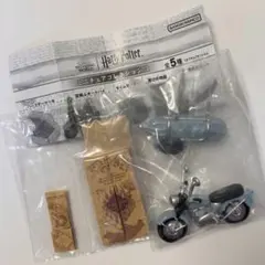 ハリーポッター ミニチュアコレクション3 空飛ぶオートバイ 忍びの地図 セット