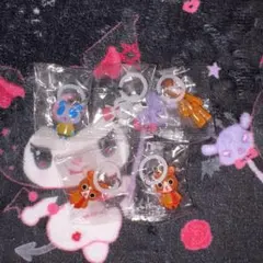 アニマル横町 めじるしアクセサリー セミコンプリートセット イヨ イッサ ケンタ