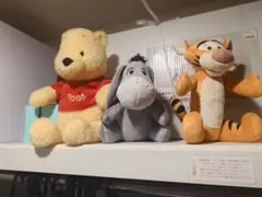 くまのプーさん・イーヨー・ティガー ぬいぐるみセット