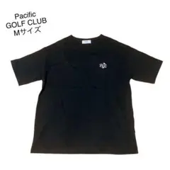 Pacific GOLF CLUB パシフィックゴルフクラブ　半袖Tシャツ　黒