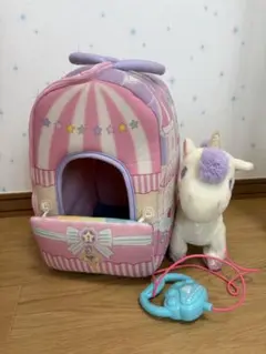 어머니 가든 토코코 산포 유니콘 날개 달린 꿈의 성 캐슬 하우스