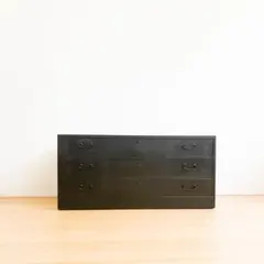 横長チェスト　ローボード　収納棚　古家具　ビンテージ　アンティーク　2A324 横長チェスト ローボード 収納棚 古家具 ビンテージ アンティーク