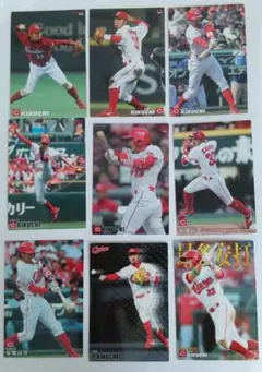 プロ野球カード 広島東洋カープ 菊池涼介選手Aセット