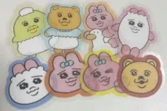 おぱんちゅうさぎ シール セット 可哀想に クマ カッパ んぽちゃむ きみまろ
