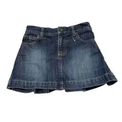 ラルフローレン　ダークデニム ミニ丈 デニムスカート　110㎝