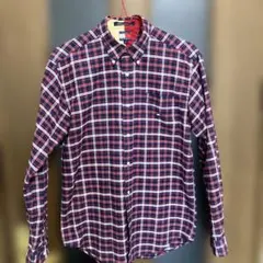 TOMMY HILFIGERトミーヒルフィガー チェックボタンダウンシャツ M