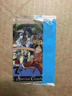森永 40周年記念 ドラゴンボール ワンピース コラボカード 悟空ルフィ