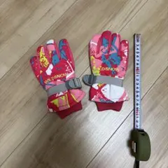WILDSNOW 子ども用スキーグローブ ピンク/マルチカラー