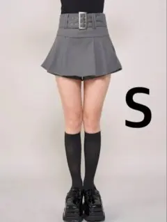 darich ダーリッチ　ハトメベルトプリーツミニスカート