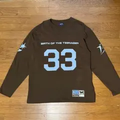 【美品】BoTT Football フットボール ユニフォーム Brown Lのサムネイル