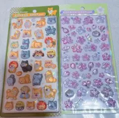 正規品　ボンボンドロップシール　和柄　桜　柴犬