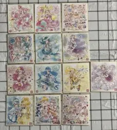 プリキュア 色紙　セット　色紙アート　キミプリ　ワンプリ　ハグっと　まとめ売り