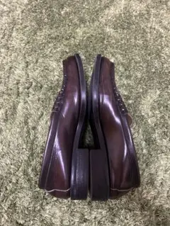 HARUTA ダークブラウン レザー ローファー