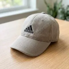 adidas アディダス メッシュキャップ ブラウン 57-60cm