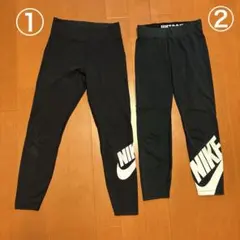 NIKE ブラックレギンス　レディースM 2枚組