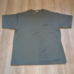 Columbia オリーブ Tシャツ 34サイズ