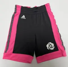 アディダス adidas バスケットボール ハーフパンツ 140 ピンク