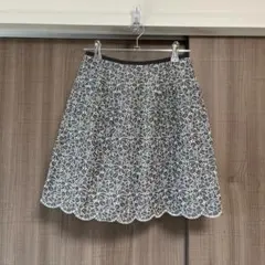 PROPORTION BODY DRESSING スカラップミニスカート