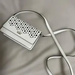 kate spade ホワイト ショルダーバッグ