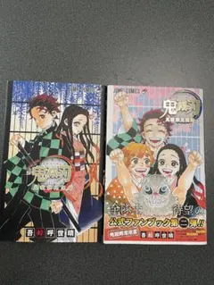 鬼滅の刃 公式ファンブック 鬼殺隊見聞録 二冊セット 付録完備