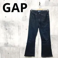 GAP ギャップ レディース ブラック ブーツカットデニム ブーツカットジーンズ