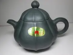 中国宜興の国営紫砂工藝二廠製　菱花壺（訳あり）紫砂陶器