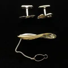 412遺品整理品　ネクタイピン　カフリンクス　カフスボタン　silver刻印あり
