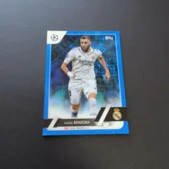 Topps Karim Benzema レアル・マドリード 75枚限定超希少！