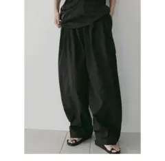 新品】anuke Volumetuck Cocoon Pants ブラウン36 - メルカリ