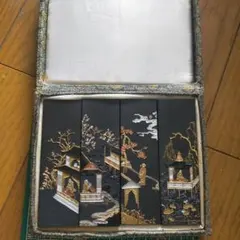 レア物☆書道用具 墨 4点セット 墨コレクション 中国墨 蒼珮室主人仿古