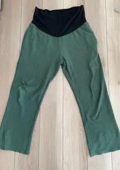 マタニティズボン　Ｌサイズ　グリーン