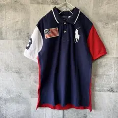 POLO RALPH LAUREN ネイビー ポロシャツ