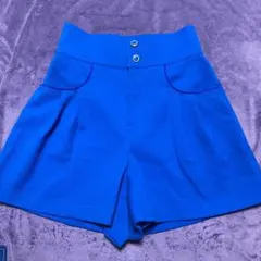 ハイウエスト ショートパンツ キュロットのサムネイル