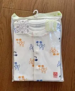 UNIQLO BABY 犬柄カバーオール60